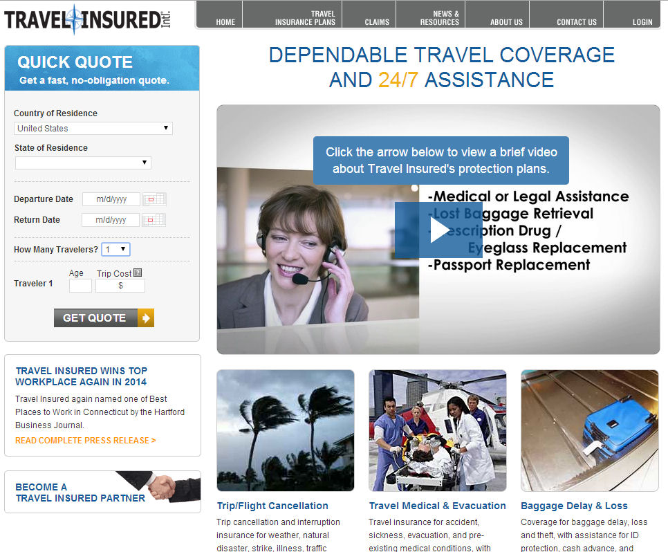 Review of Travel Insured International Travel Insurance