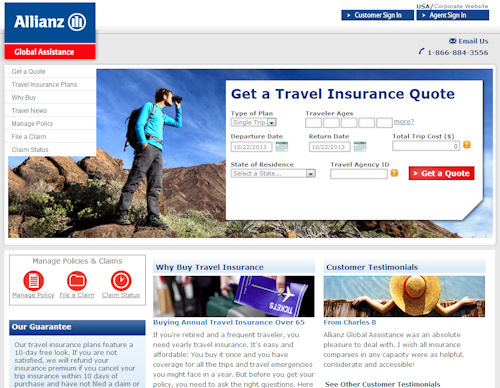 Review of Allianz Travel Insurance | Travel Insurance Review