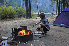 Campsite at Yosemite