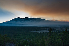 Shultz Fire in Arizona