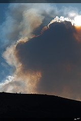 Volcanic ash cloud