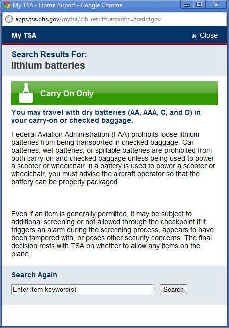 tsa-lithium-batteries