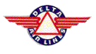 Delta Airlines logo 1934-1951