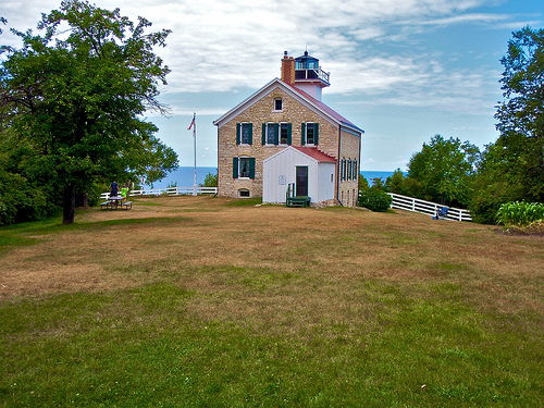 Pottawatomie Lighthouse - Rock Island, Wisconsin