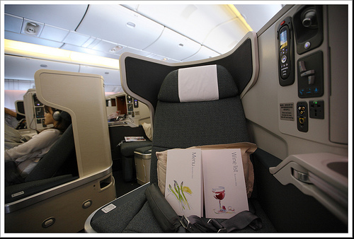 Cathay Pacific Business Class