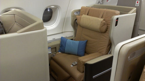 Singapore Airlines Business Class