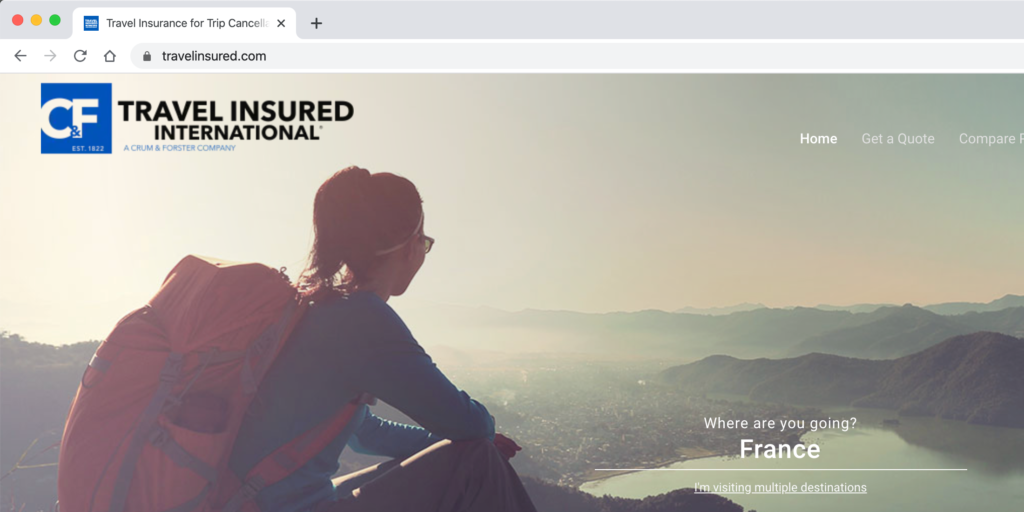 Travel Insured International Homepage